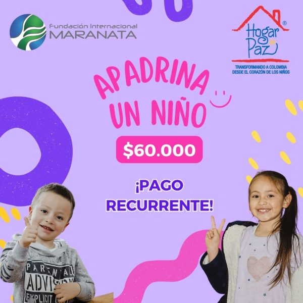 Apadrina un niño 60 mil
