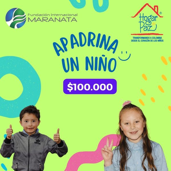 Apadrina un niño 100 mil