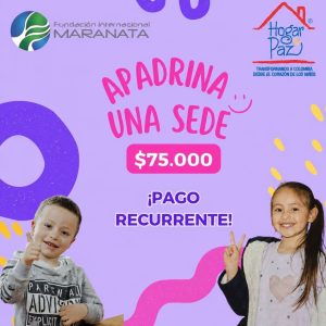 Apadrina una sede 75 mil