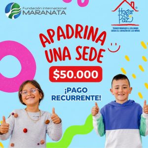 Apadrina una sede 50 mil